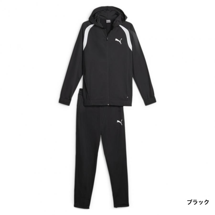 PUMA プーマ メンズ ジャージ 上下セット フーデッド ポリ PUMA プーマ メンズ ジャージ 上下セット フーデッド ポリ