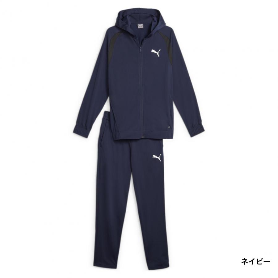 プーマ メンズ ジャージ 上下セット フーデッド ポリ スーツ 678446 パーカー スポーツウェア PUMA｜alpen-group｜03