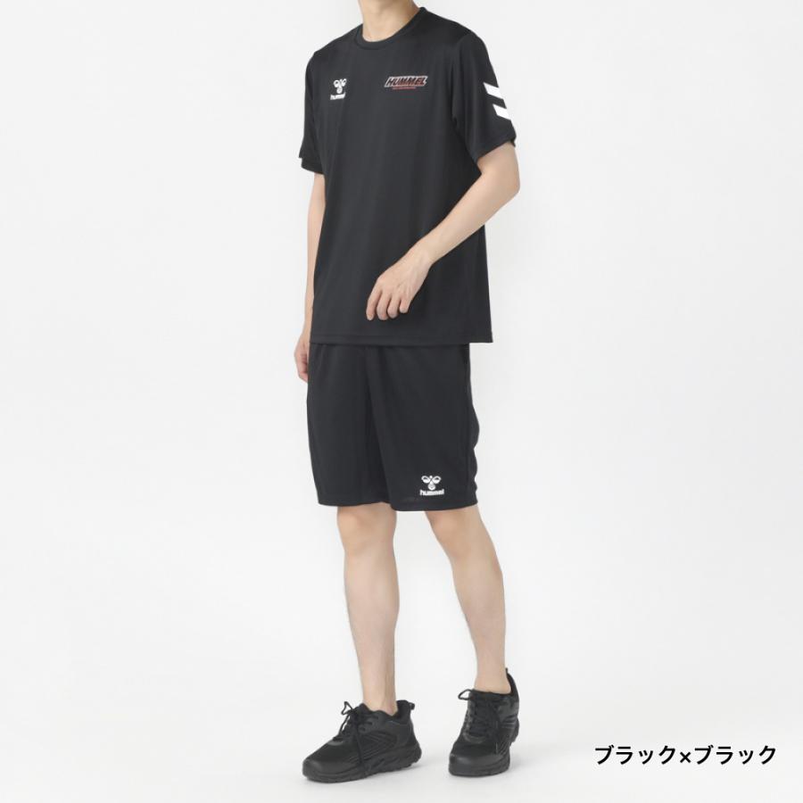 hummel（ヒュンメル） メンズ Tシャツ ハーフパンツセット