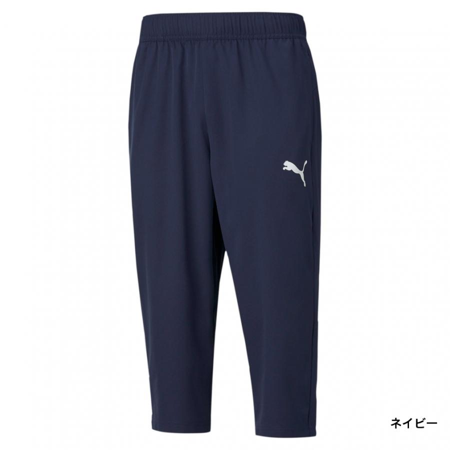 新品 プーマゴルフ クウォーターレングスパンツ/メンズ/XL(W86)/白 プーマ PUMA ゴルフ ストレッチクウォーターレングスパンツ
