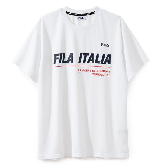 FILA（フィラ） メンズ 半袖 機能 Tシャツ 冷感半袖Tシャツ FDFGM9016