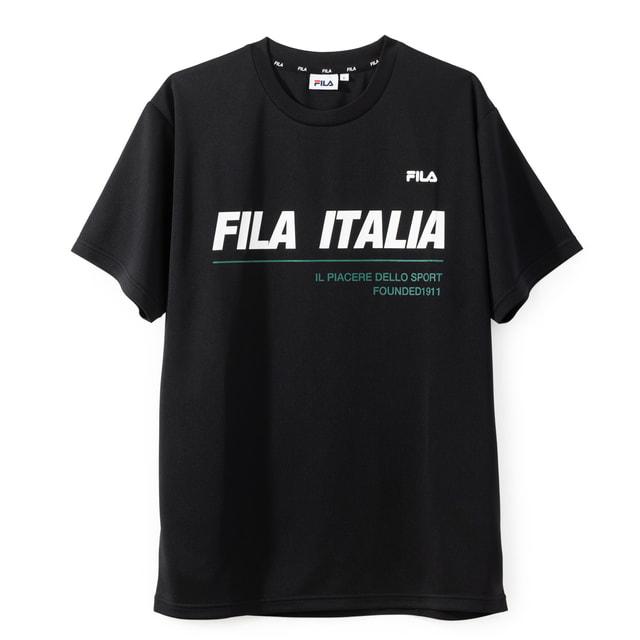 FILA（フィラ） メンズ 半袖 機能 Tシャツ 冷感半袖Tシャツ FDFGM9016
