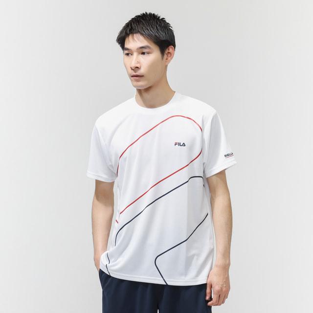 FILA（フィラ） メンズ 半袖 機能 Tシャツ メンズショートスリーブ