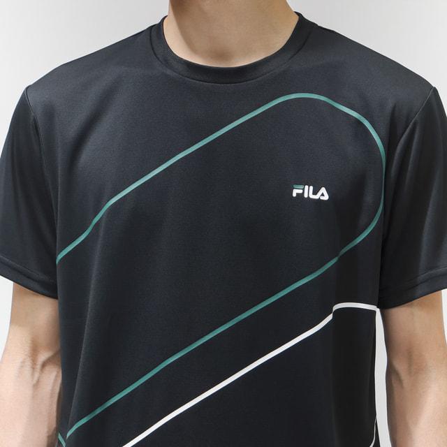 FILA（フィラ） メンズ 半袖 機能 Tシャツ メンズショートスリーブ