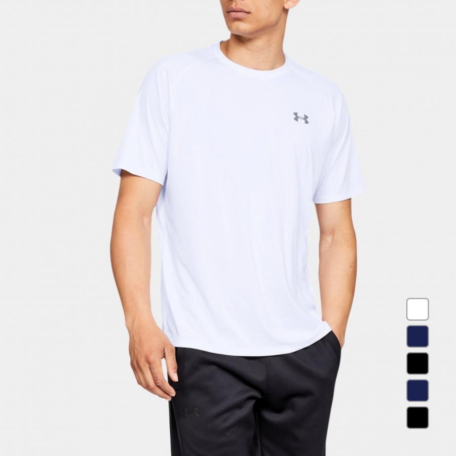 アンダーアーマー メンズ 半袖機能Tシャツ UA Tech 2.0 SS Tee 1358553 スポーツウェア UNDER ARMOUR 0529T｜alpen-group