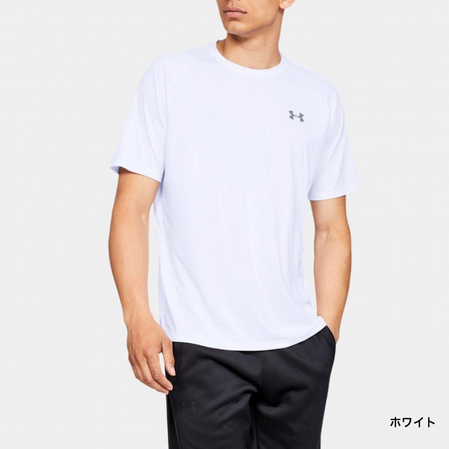 アンダーアーマー メンズ 半袖機能Tシャツ UA Tech 2.0 SS Tee 1358553 スポーツウェア UNDER ARMOUR 0529T｜alpen-group｜02