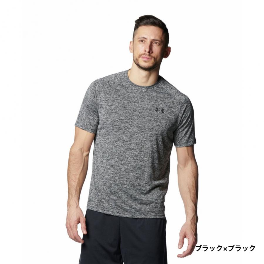 (取寄) アンダーアーマー メンズ Ua テック ショート スリーブ ティー Under Armour men  UA Tech Short Sleeve Tee Red/Graphite UNDER ARMOUR（アンダーアーマー） メンズ 半袖 機能 Tシャツ UAテック