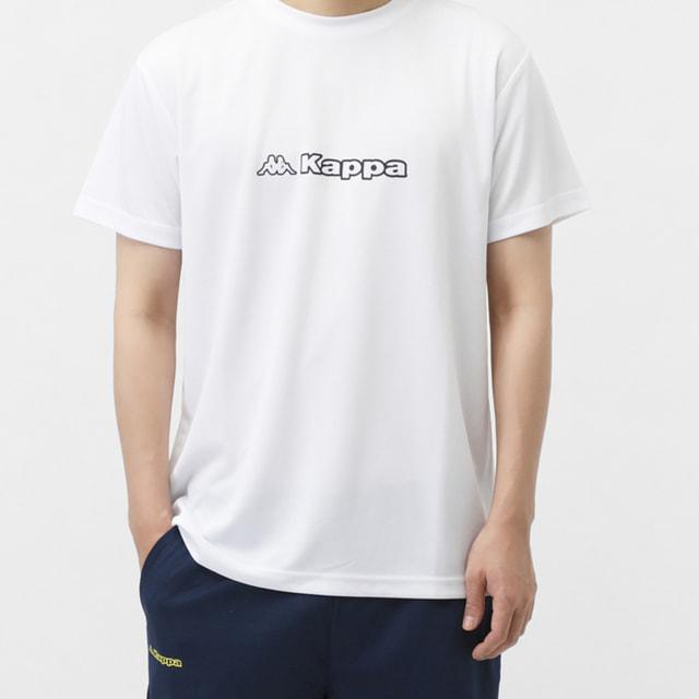 Kappa（カッパ） メンズ 半袖 機能 Tシャツ グラフィック半袖Tシャツ
