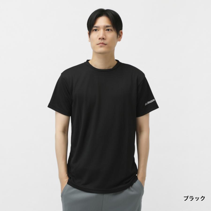 Kappa（カッパ） メンズ 半袖 機能 Tシャツ グラフィック半袖Tシャツ