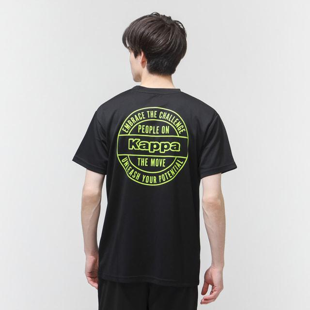 K様 Kappa（カッパ） メンズ 半袖 機能 Tシャツ バックプリント半袖Tシャツ