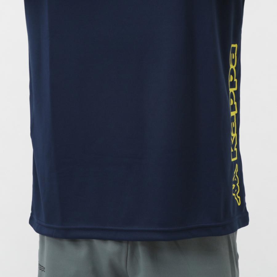 Kappa（カッパ） メンズ 半袖 機能 Tシャツ グラフィック半袖Tシャツ