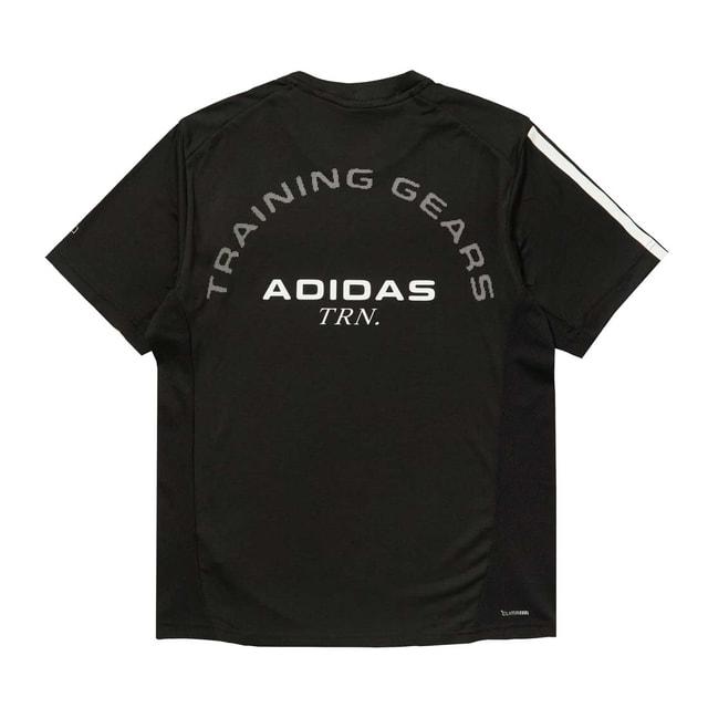 adidas（アディダス） メンズ 半袖 機能 Tシャツ M TRN バックロゴ S