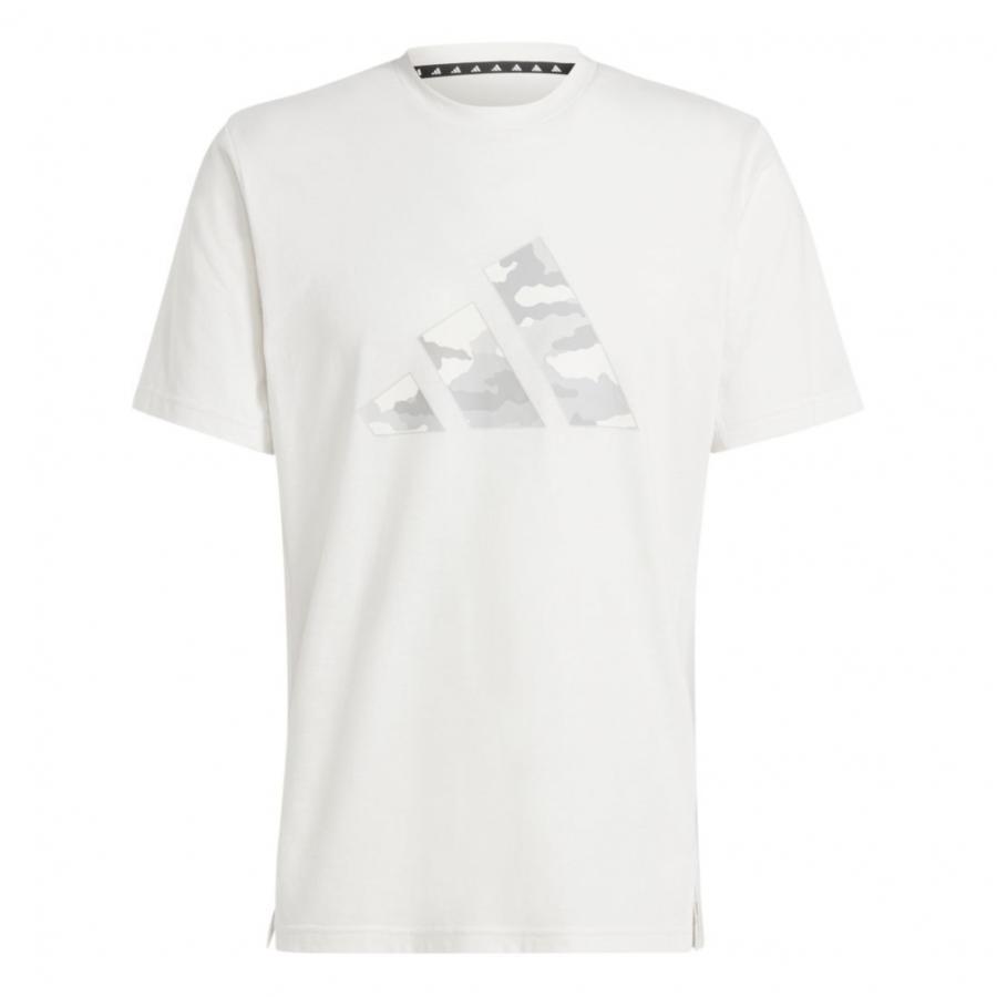 adidas（アディダス） メンズ 半袖 機能 Tシャツ トレイン エッセンシャルズ カモグラフィック ロゴ 半袖Tシャツ JUA02 ...