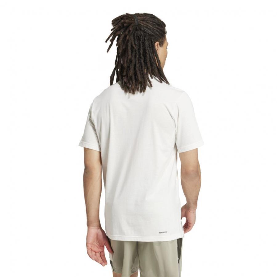 adidas（アディダス） メンズ 半袖 機能 Tシャツ トレイン エッセンシャルズ カモグラフィック ロゴ 半袖Tシャツ JUA02 ...