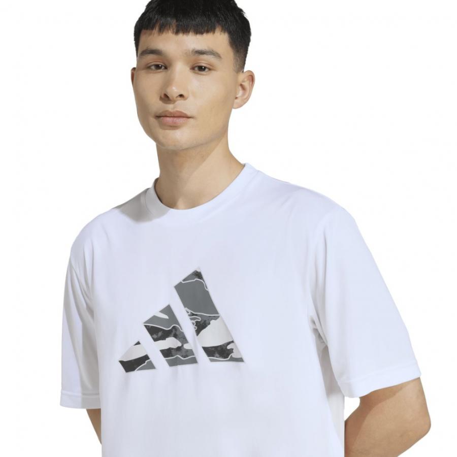 adidas（アディダス） メンズ 半袖 機能 Tシャツ M CAMO LOGO ポリT