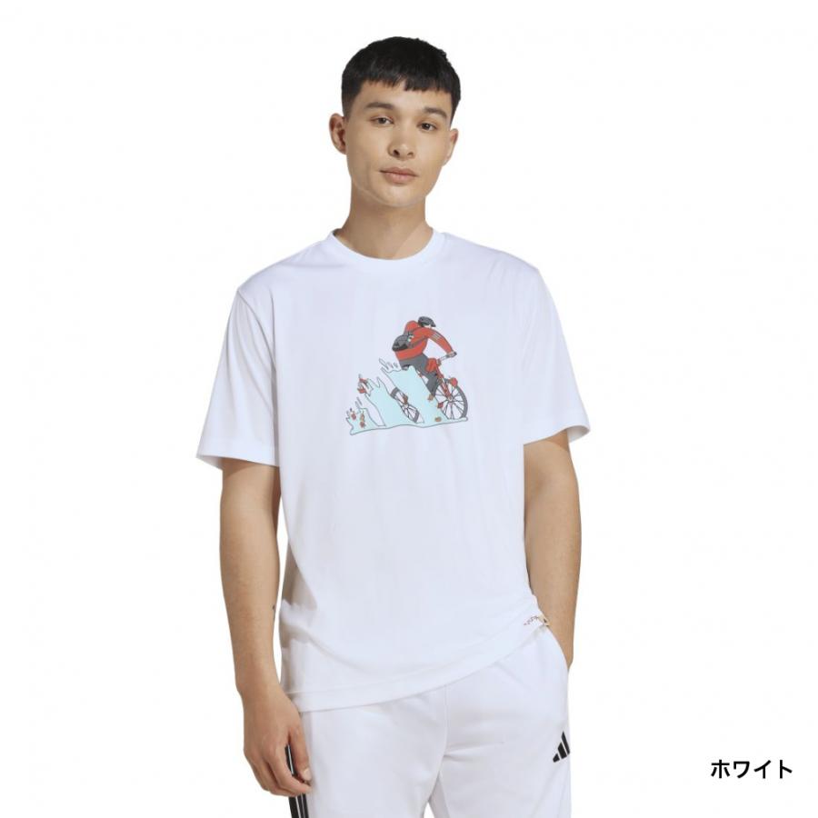 adidas（アディダス） メンズ 半袖 機能 Tシャツ M DDL BIKE Tシャツ