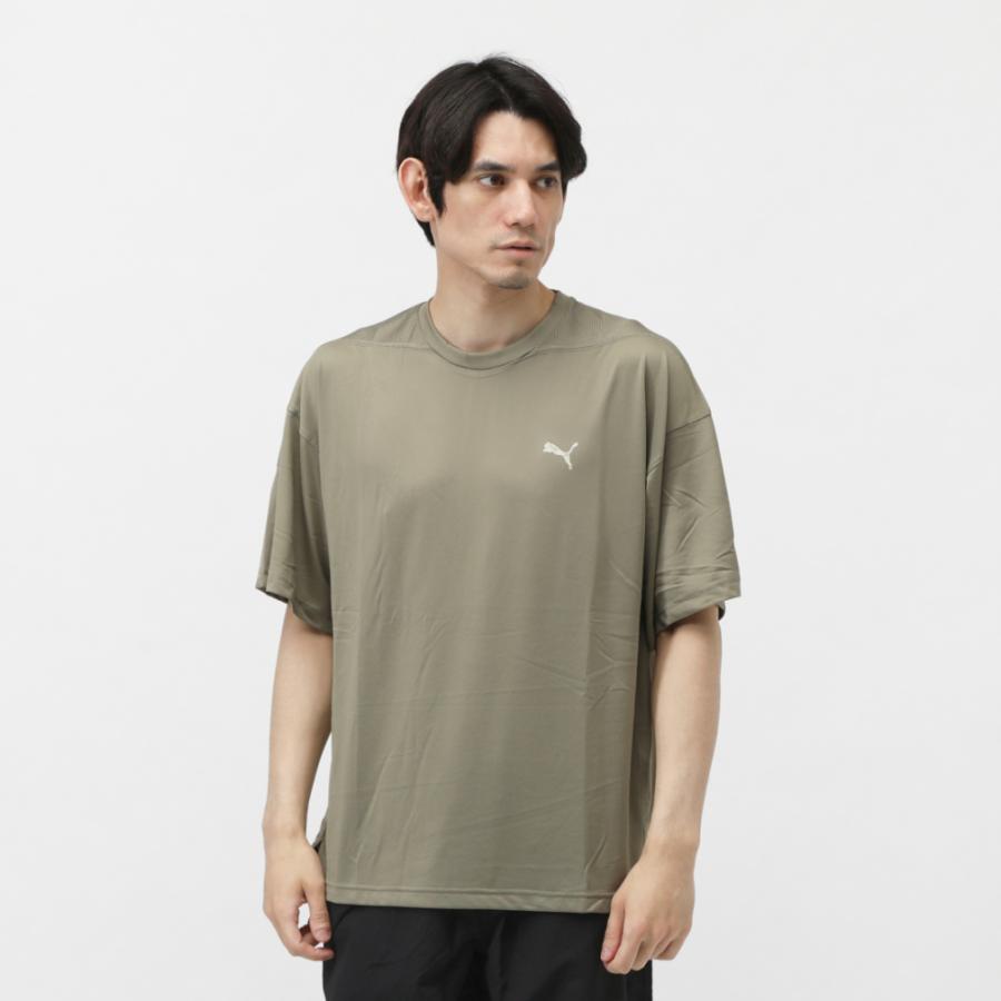 Man World Tシャツ Puma スニーカー 安心鑑定可能 PUMA（プーマ） メンズ 半袖 機能 Tシャツ TRN EDGE SS Tシャツ 527039