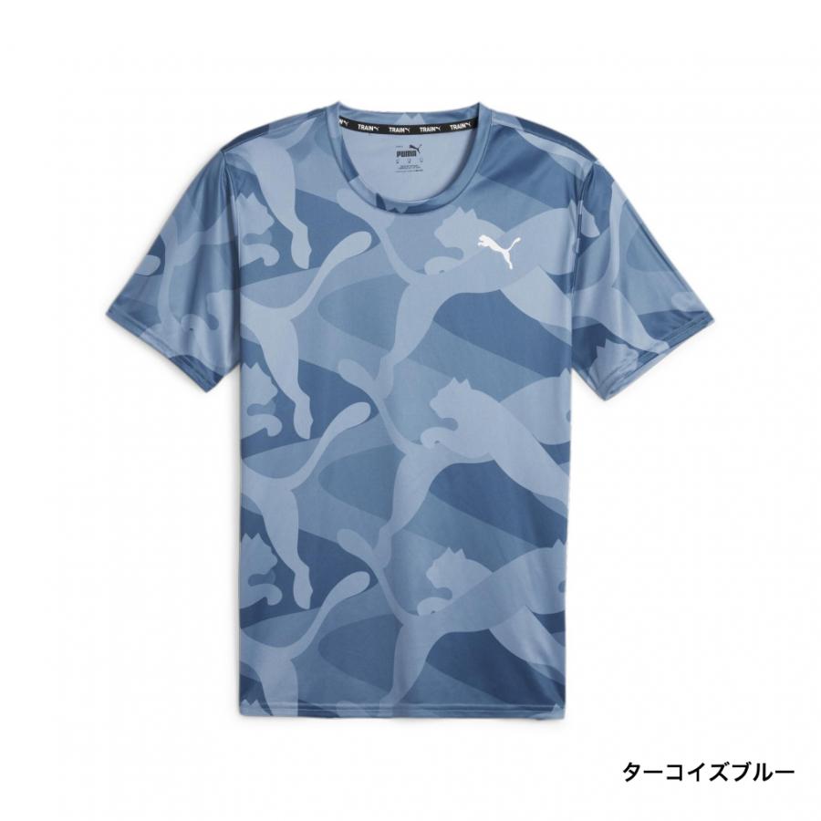 PUMA プーマ メンズ 半袖 機能 Tシャツ TRAIN FAV AOP SS 525476