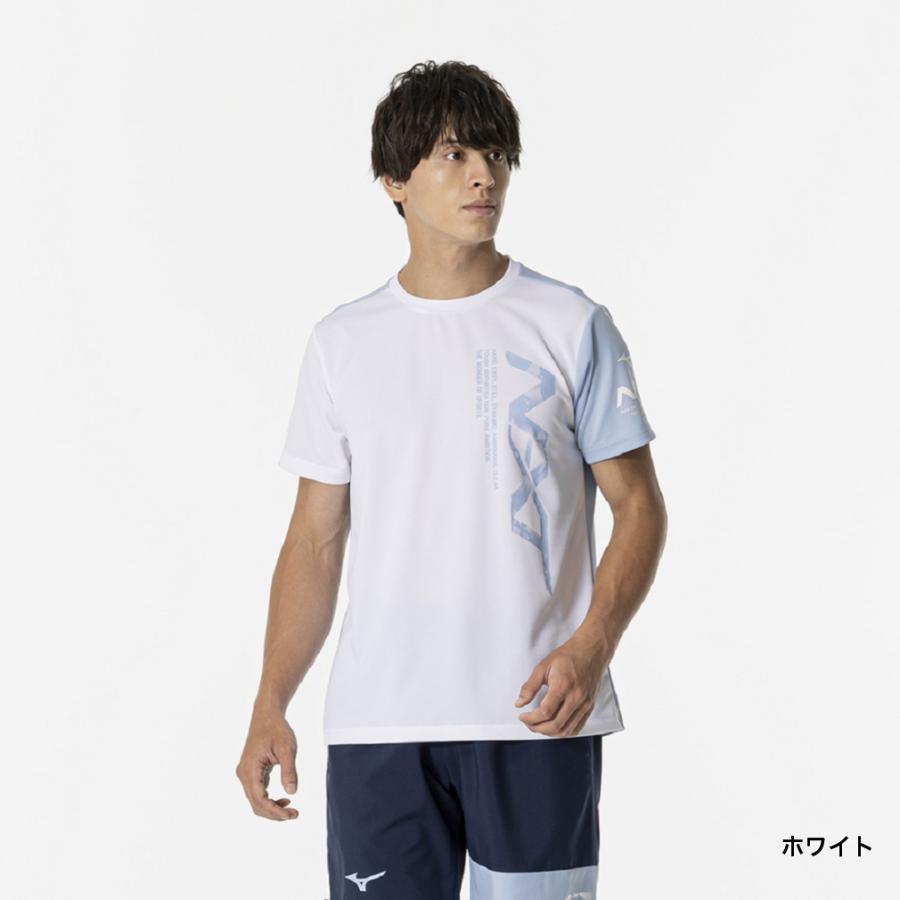 ミズノ メンズ 半袖 機能 Tシャツ N-XT Tシャツ 32JAB215 スポーツウェア MIZUNO｜alpen-group｜03