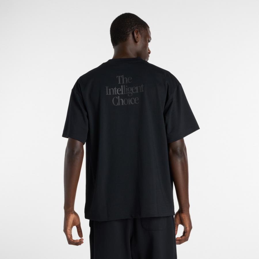 New Balance 黒 シャツ サイズ6 美品 New Balance（ニューバランス） メンズ 半袖 機能 Tシャツ
