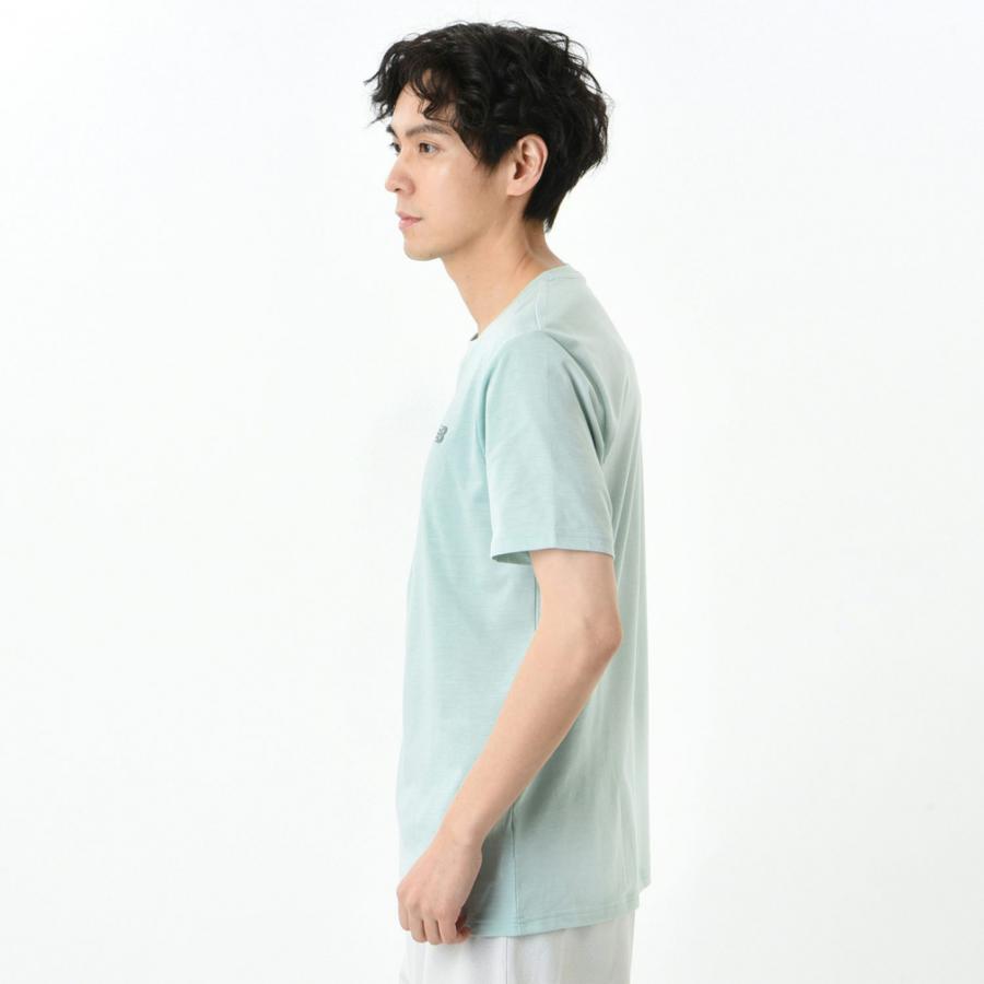 New Balance（ニューバランス） メンズ 半袖 機能 Tシャツ ヘザー