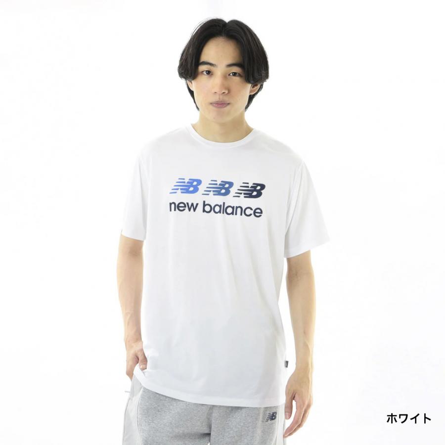 ニューバランス メンズ 半袖 機能 Tシャツ グラフィックショート  