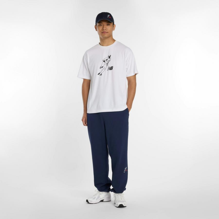 new 大谷翔平 163キロ 記念 Tシャツ M New Balance（ニューバランス） メンズ 半袖 機能 Tシャツ