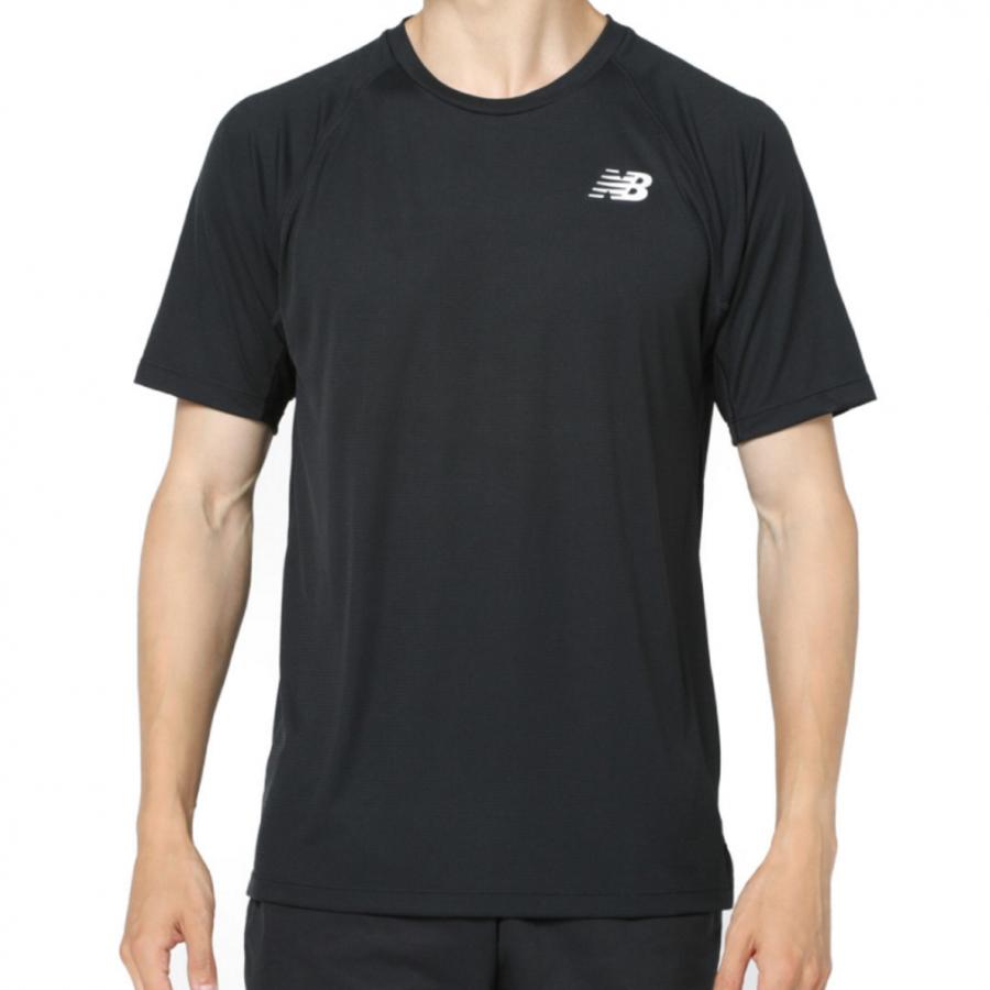 大幅値下げランキング SALE 76%OFF ニューバランス メンズ 半袖 機能Tシャツ R.W.T. テックTシャツ MT11015 BK スポーツウェア ： ブラック New Balance somiskoi.com somiskoi.com