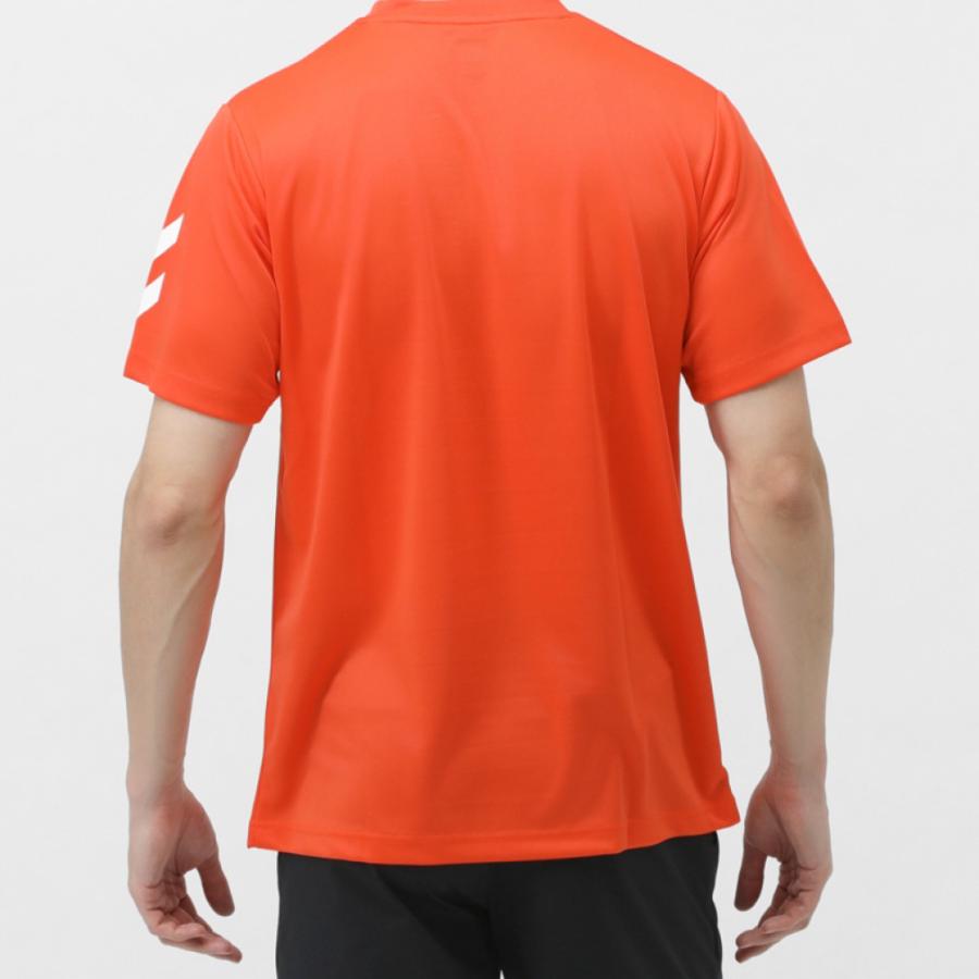 hummel（ヒュンメル） メンズ 半袖 機能 Tシャツ ワンポイントTシャツ