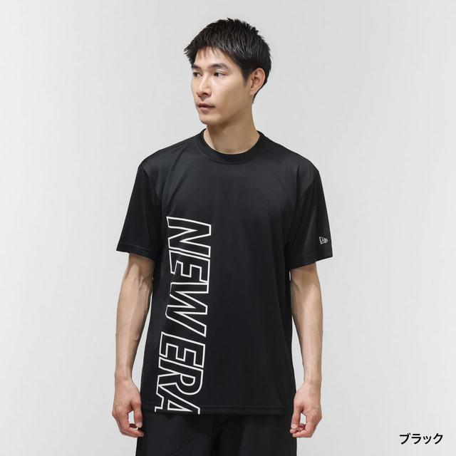 CE ブラック Tシャツ NEW ERA（ニューエラ） メンズ 半袖 機能 Tシャツ PA SS TECH T
