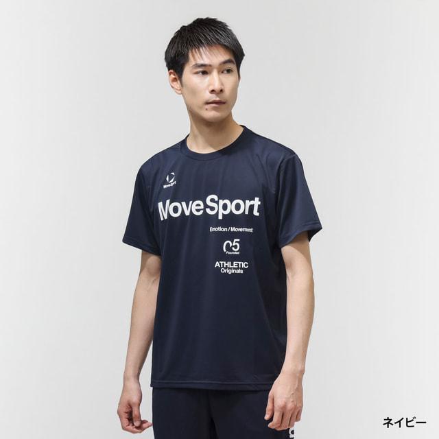 ムーブスポーツ メンズ 半袖 機能 Tシャツ クーリスト半袖シャツ