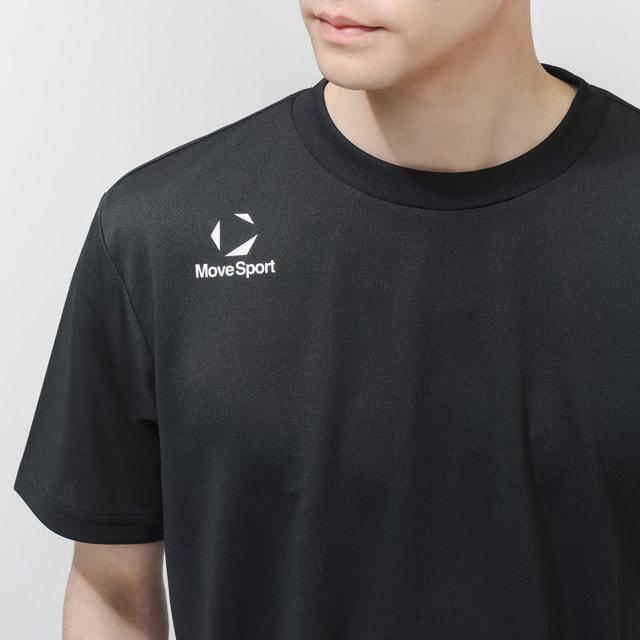 ムーブスポーツ メンズ 半袖 機能 Tシャツ ワンポイントポロシャツ