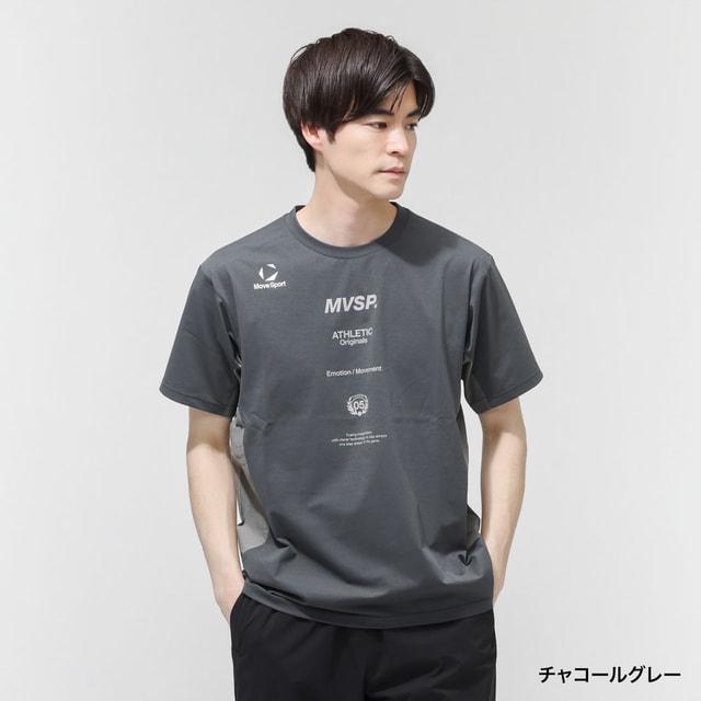 ムーブスポーツ メンズ 半袖 機能 Tシャツ 半袖Tシャツ ST6SHTA1MB