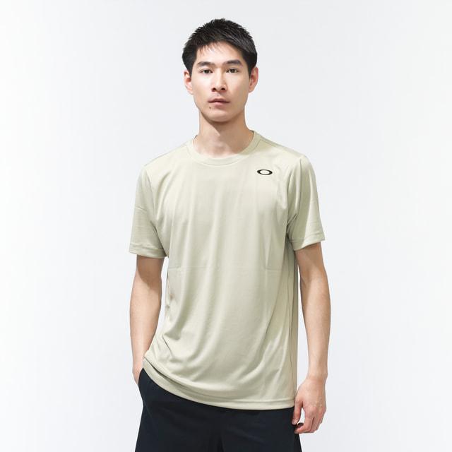 OAKLEY 00,s ELITE Tシャツ ベージュ S OAKLEY（オークリー） メンズ 半袖 機能 Tシャツ FOUNDATIONAL TECH SS