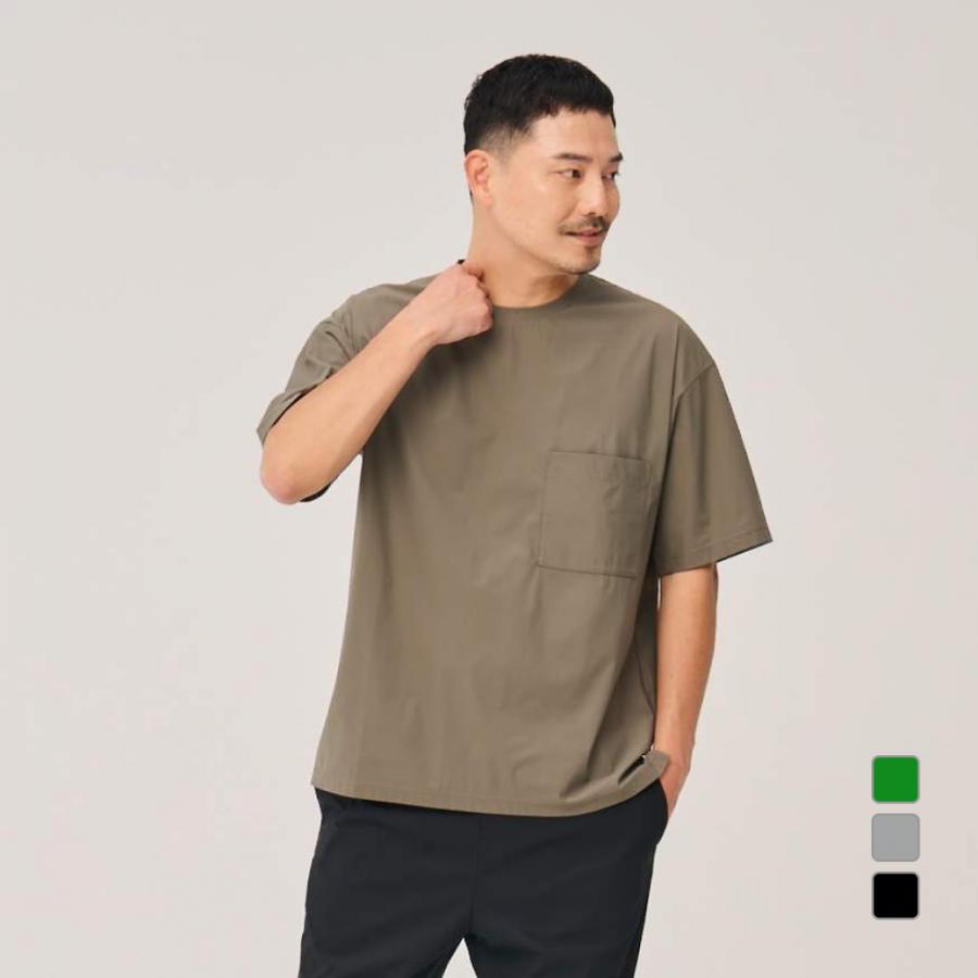 ティゴラ メンズ 半袖 機能 Tシャツ AIR TECHTシャツ TR-9C1154TS 