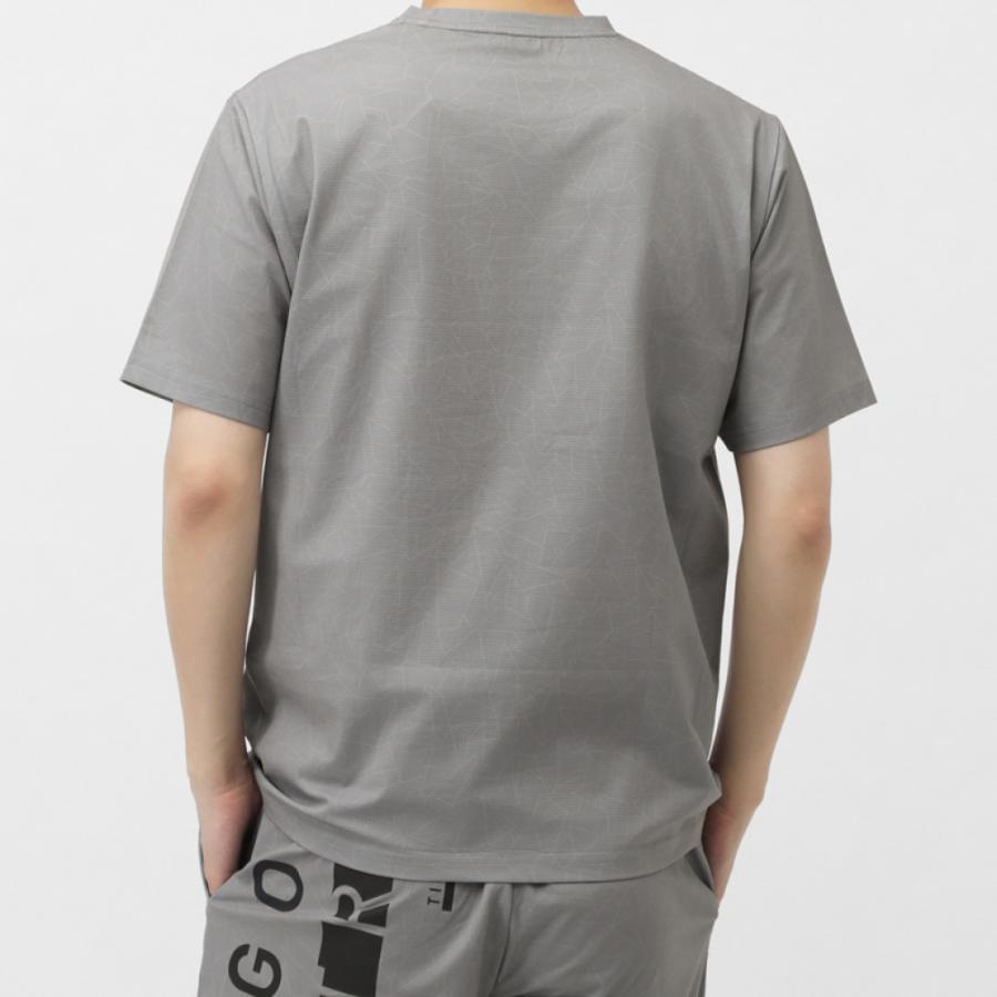 TIGORA（ティゴラ） メンズ 半袖 機能 Tシャツ ドライメッシュTシャツ