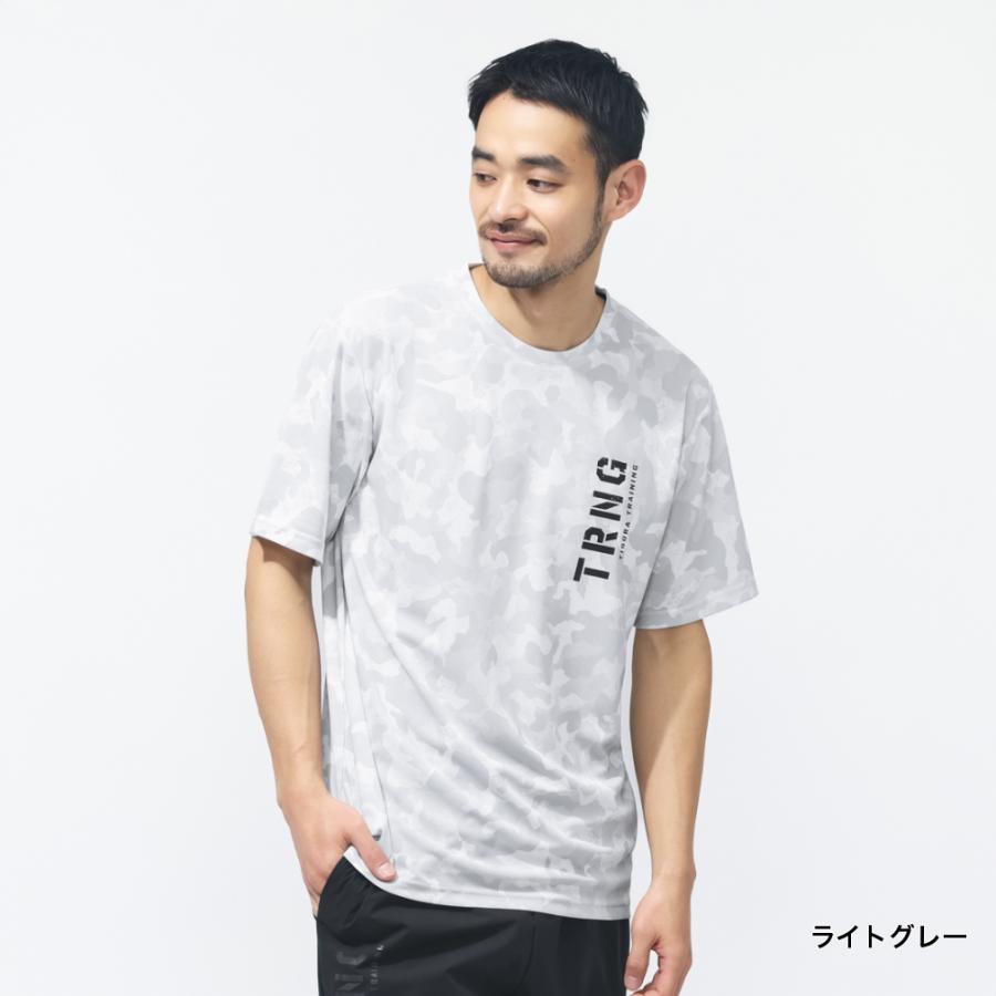 TIGORA（ティゴラ） メンズ 半袖 機能 Tシャツ ドライメッシュTシャツ
