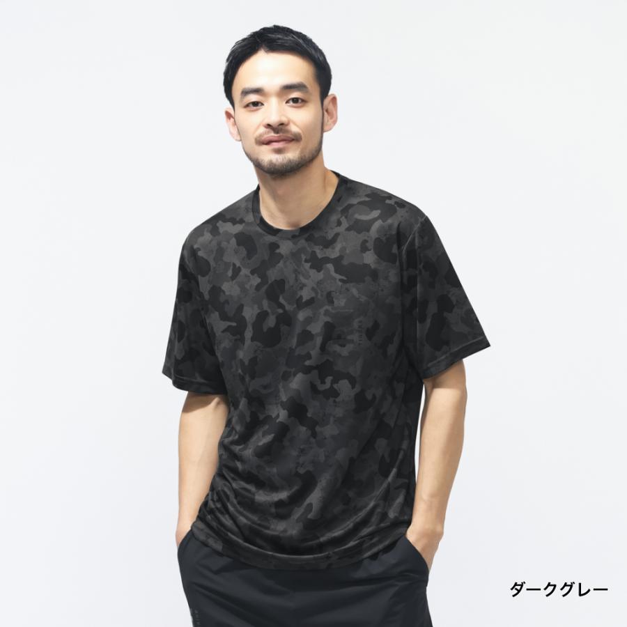 TIGORA（ティゴラ） メンズ 半袖 機能 Tシャツ ドライメッシュTシャツ