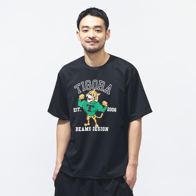 TIGORA by BEAMS DESIGN メンズ 半袖 機能 Tシャツ トレーニング