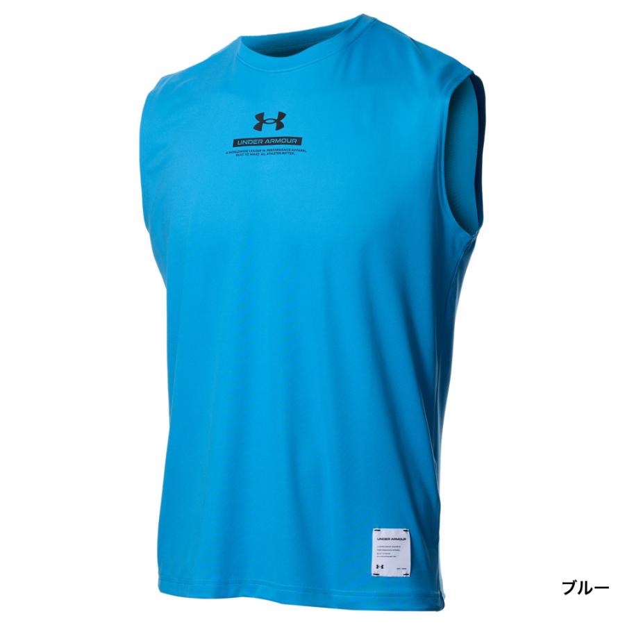 UNDER ARMOUR（アンダーアーマー） メンズ ノースリーブ 機能 シャツ