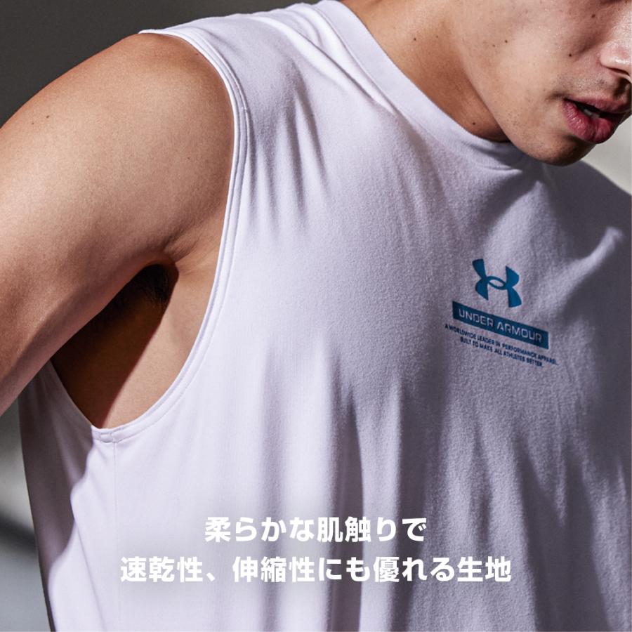 UNDER ARMOUR（アンダーアーマー） メンズ ノースリーブ 機能 シャツ