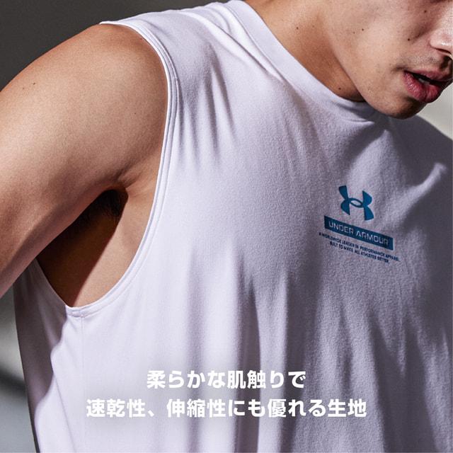 UNDER ARMOUR（アンダーアーマー） メンズ ノースリーブ 機能 シャツ