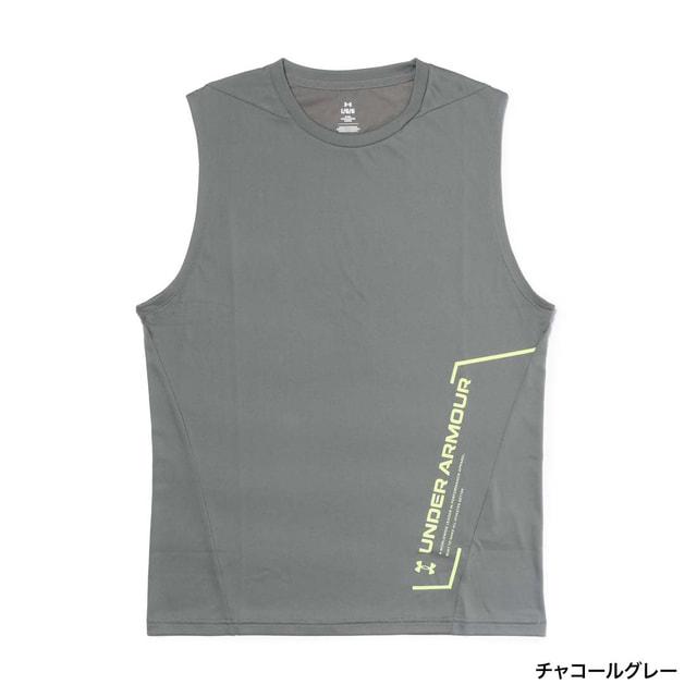 UNDER ARMOUR（アンダーアーマー） メンズ ノースリーブ 機能シャツ UA