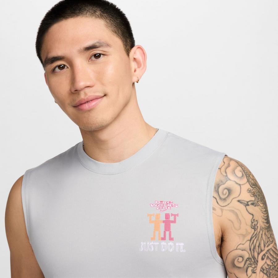 ナイキ メンズ ノースリーブ 機能 シャツ DF OLY INSPO S/S Tシャツ 