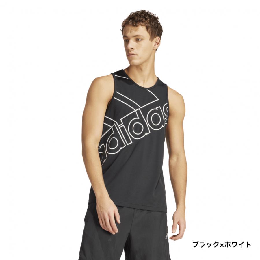 adidas（アディダス） メンズ ノースリーブ 機能 シャツ AEROREADY