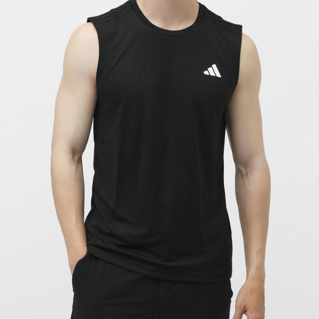 adidas（アディダス） メンズ ノースリーブ 機能 シャツ AEROREADY