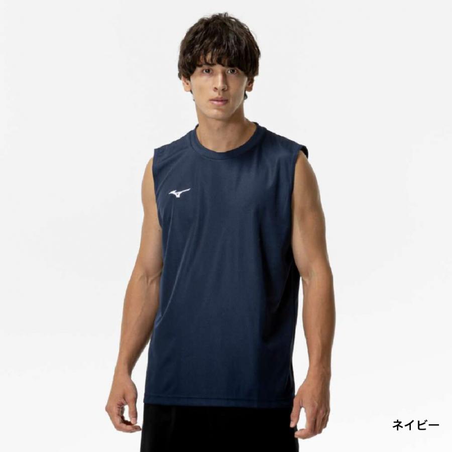 MIZUNO（ミズノ） メンズ ノースリーブ 機能 シャツ ナビドライ タンク