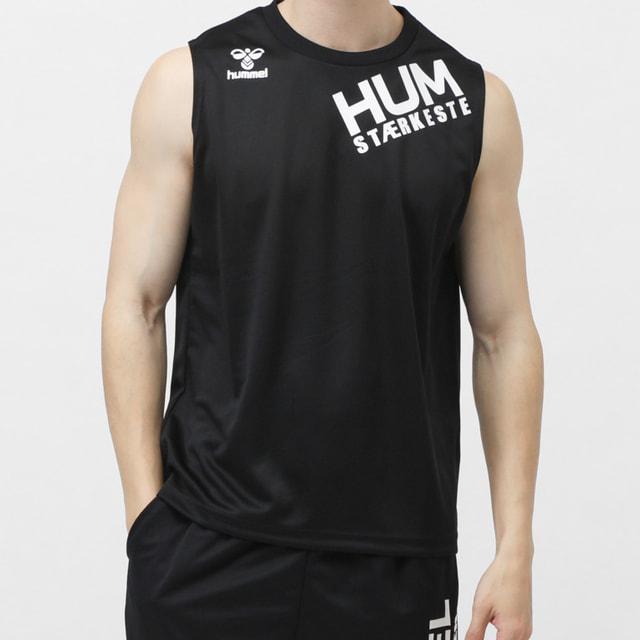 hummel（ヒュンメル） メンズ ノースリーブ 機能 シャツ ノースリーブ