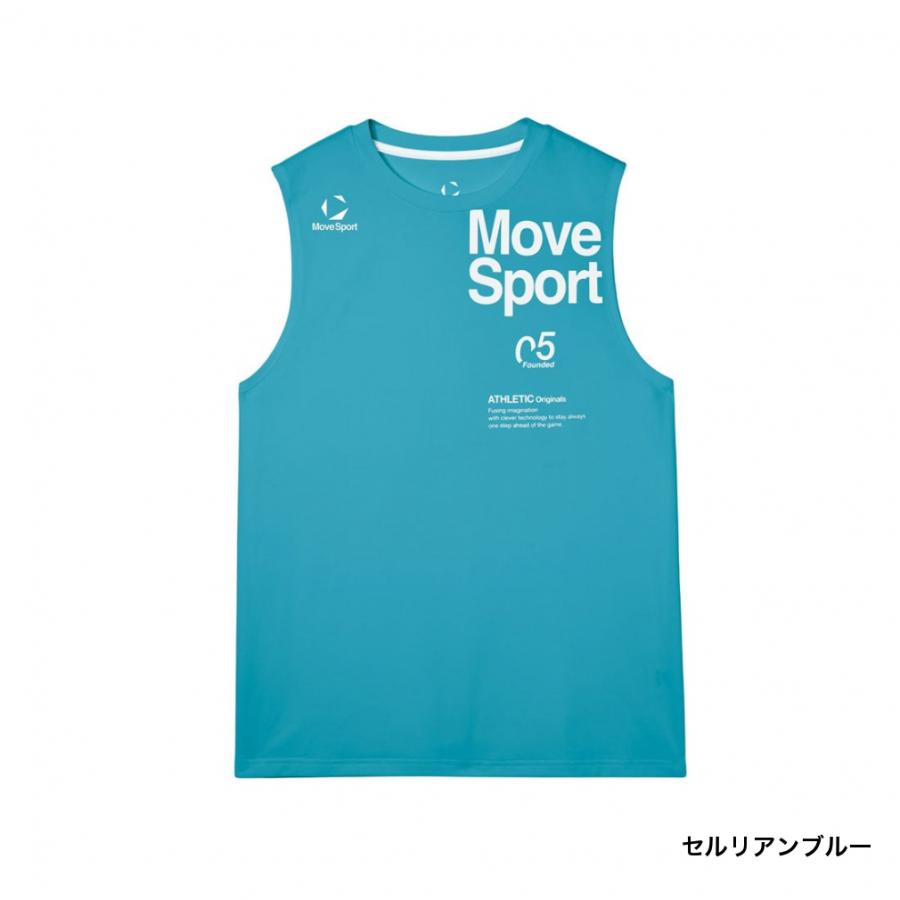 ムーブスポーツ メンズ ノースリーブ 機能 シャツ クーリスト
