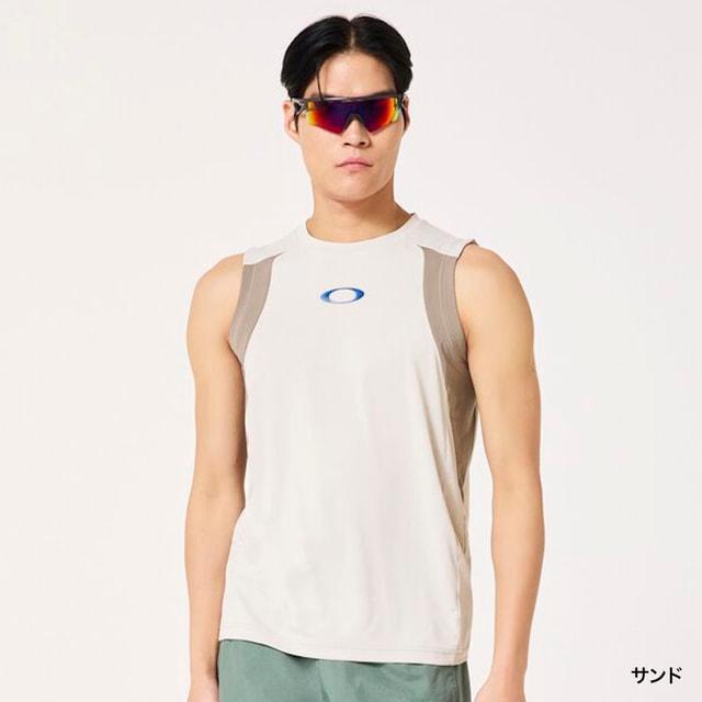 OAKLEY（オークリー） メンズ ノースリーブ 機能 シャツ IRIDIUM NS